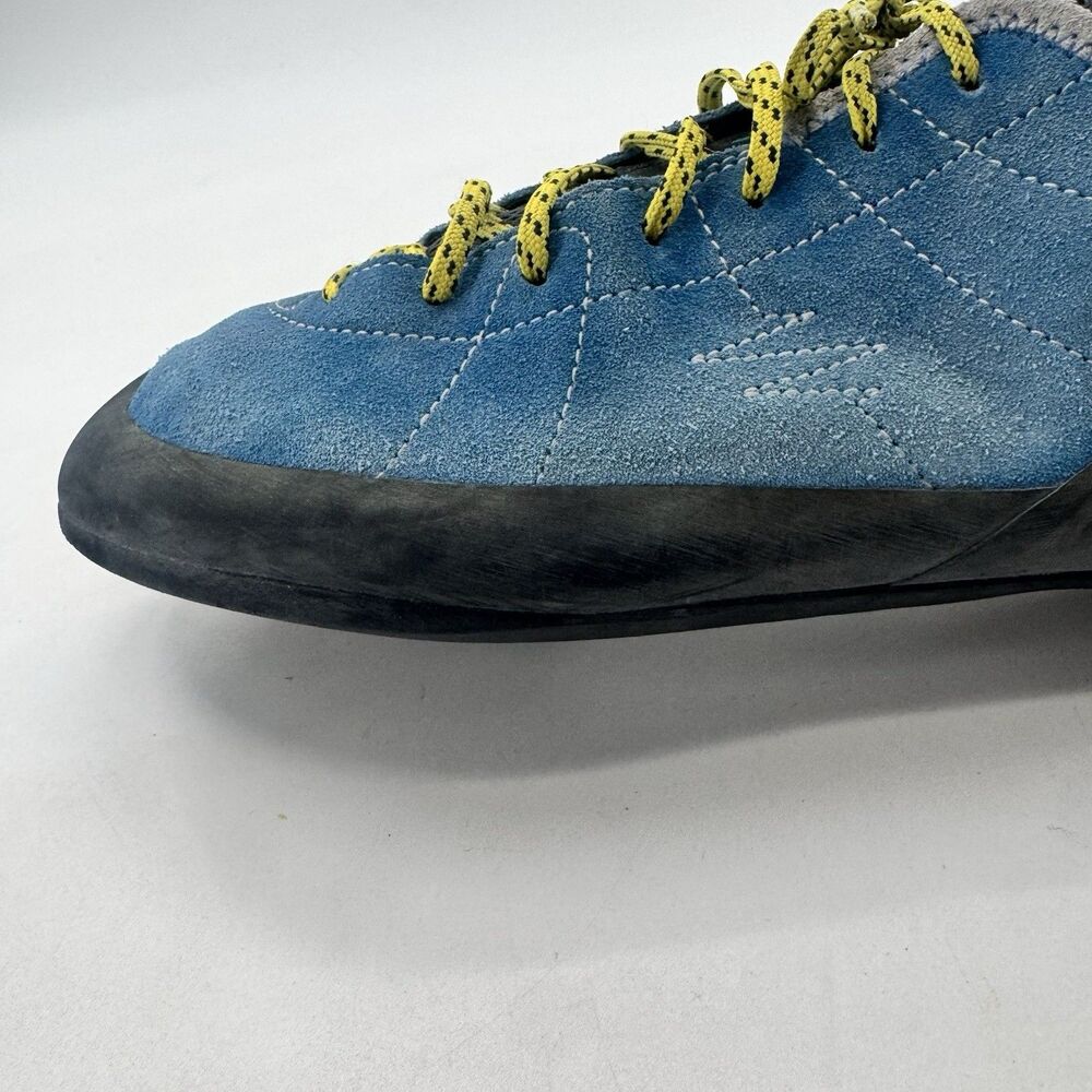 SCARPA Helix Lace-Up Climbing Shoes Blue Men's US 11 45.5 Medium Fast Shipping - Picture 7 of 16